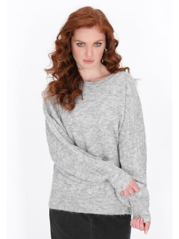 DreiMaster Women Sweater in grey melange