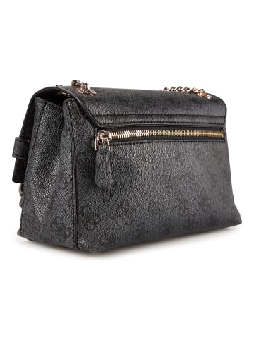 Guess Yesba Schultertasche 24 cm in coal logo