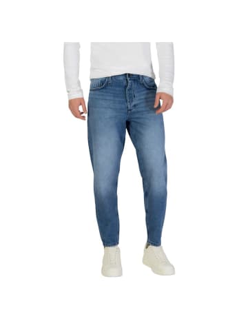 Antony Morato Blau Baumwolle Relaxed-Fit-Jeans