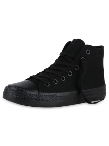 VAN HILL Sneaker High Adam in Schwarz