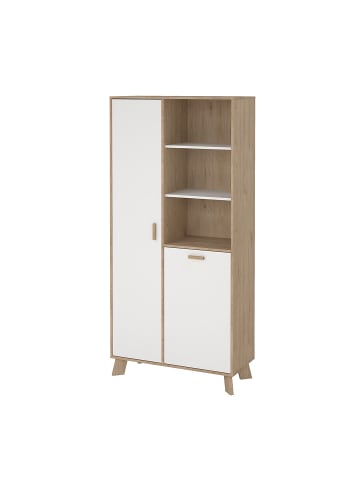 ebuy24 Vitrine Ikast Eiche 89 x 40 cm