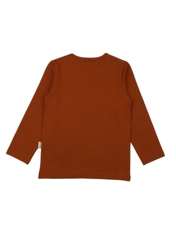 Walkiddy Langarmshirt Terracotta-Shirt