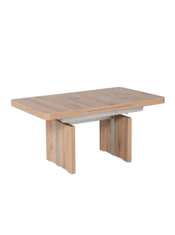 58 aufm Kessel FUNKTIONSTISCH ausziehbar Cara 110(150) x 69 x 53-72 Couchtisch Wildeiche