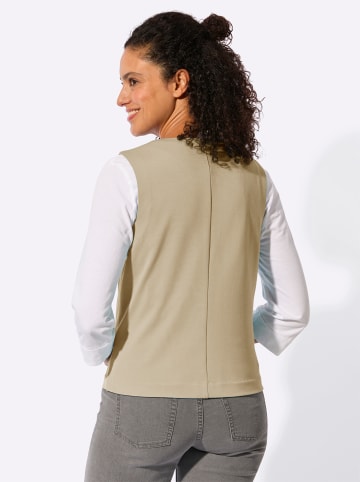 WITT WEIDEN Jersey-Weste in beige