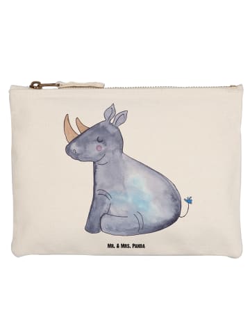 Mr. & Mrs. Panda Baumwolltasche Einhorn Nashorn ohne Spruch in Weiß