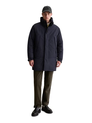 Marc O'Polo DENIM Kapuzenparka regular in Blue Depths