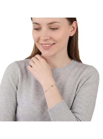 Amor Armband Silber 925, gelbvergoldet in gold