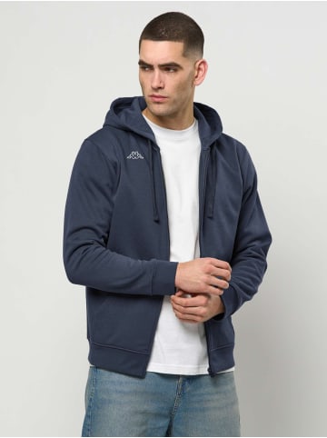 Kappa Strickjacke KULogo in Blue Marine