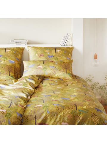 Elegante Bettwäsche Dreamland in goldgelb