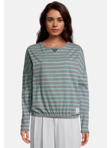 Salzhaut Longsleeve INGMARIE in Navy-Bottle Green