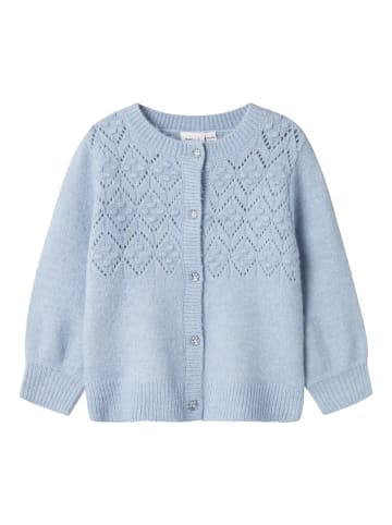 name it Strickjacke in Subdued Blue