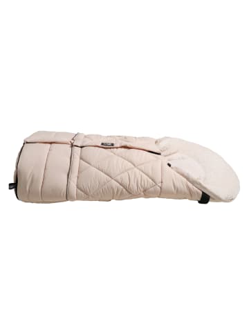 Kaiser Naturfellprodukte Kinderwagen-Fußsack Moony 2in1, Sherpa Fleece sand/creme