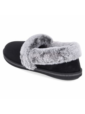 Skechers Hausschuhe COZY CAMPFIRE in schwarz