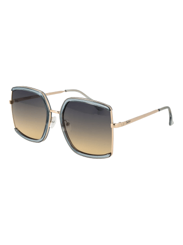 Skechers Frauen Sonnenbrille Quadratisch Blau