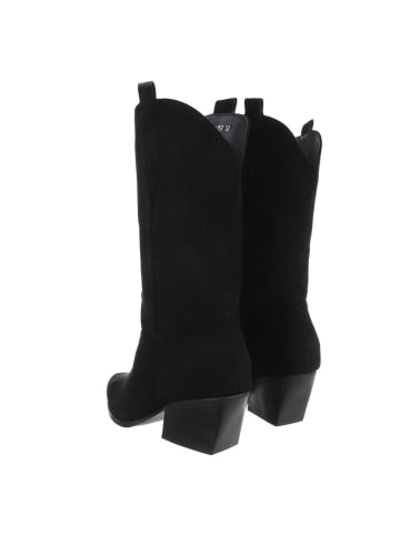 Ital-Design Stiefel in Schwarz