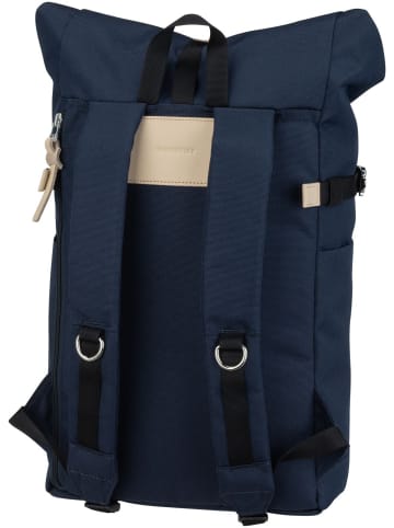 SANDQVIST Rucksack / Backpack Ilon Rolltop Backpack in Navy