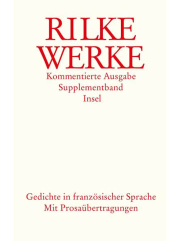 Insel Roman - Werke. Kommentierte Ausgabe in vier Bänden mit einem Supplementband