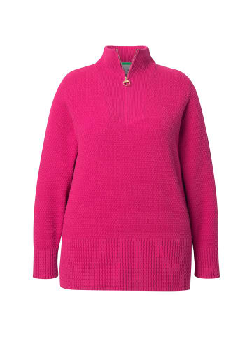 Ulla Popken Pullover in dunkles malve