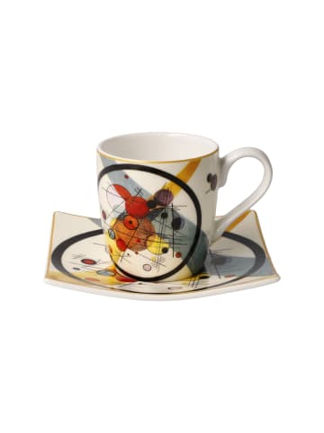 Goebel Espressotasse " Wassily Kandinsky - Kreise im Kreis " in Kreise im Kreis