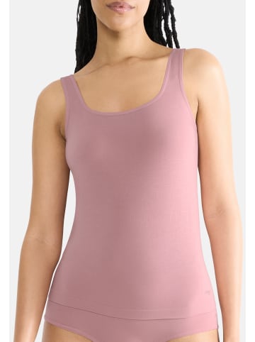 Sloggi Unterhemd / Top GO Sense in Tea rose / blue shadow