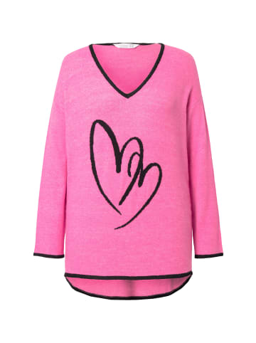 MIAMODA Pullover in hibiskuspink