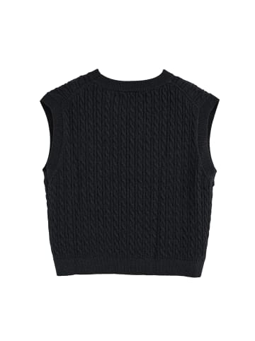 Polo Club Pullover WOMAN RIGBY GO VEST KRISTIN SLEEVELESS REGULAR FIT in Dunkelgrau vigore