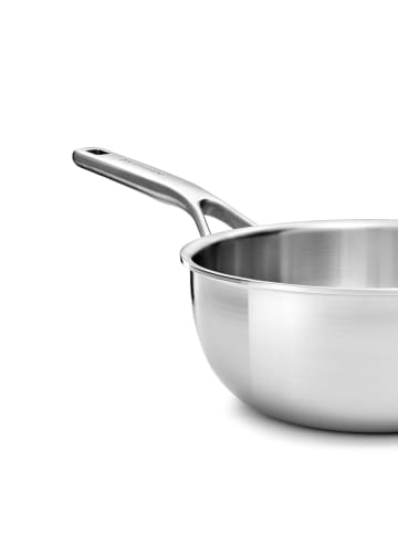 KitchenAid Kasserolle Chefs Pfanne Kasserolle (CC006025-001) in silber