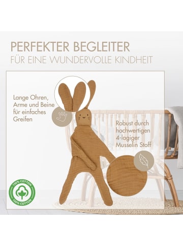 Räuberella Musselin Geschenk-Set Kraft der Natur in Braun