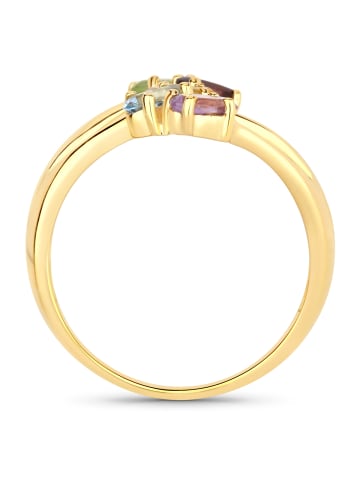 Rafaela Donata Ring aus Sterling Silber mit Amethyst in gelbgold