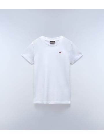 Napapijri T-Shirt "K Salis Ss 2" in Weiß