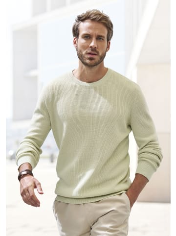 John Devin Strickpullover in hellgrün
