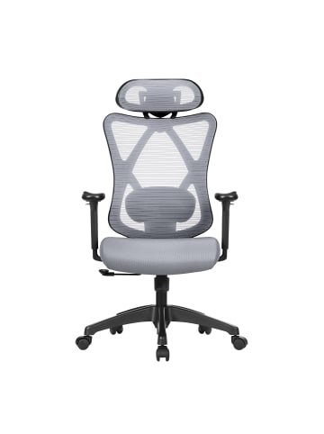 SONGMICS Bürostuhl Kime in Grau - (B)70 x (H)125 x (T)70 cm