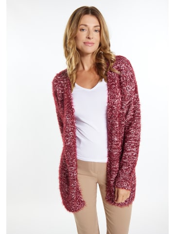 Usha Strickcardigan in Dunkelrot