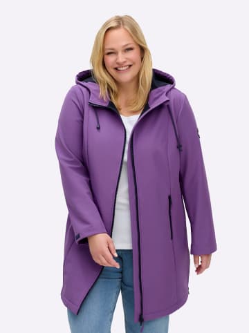 sheego Softshell-Jacke in lila