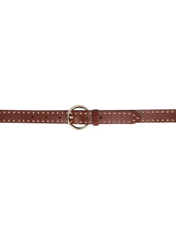 Vanzetti Nietengürtel Leder cognac