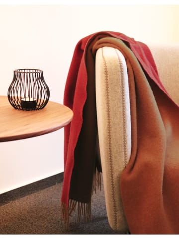 biederlack Wohndecke Kaschmirplaid in pepper-cashew