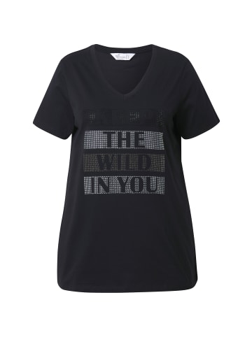 MIAMODA Shirt in schwarz
