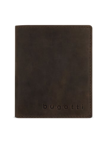 Bugatti Luca Geldbörse Leder 10 cm braun
