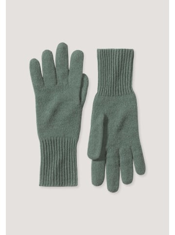 Hessnatur Strick Handschuhe in fichtengrün