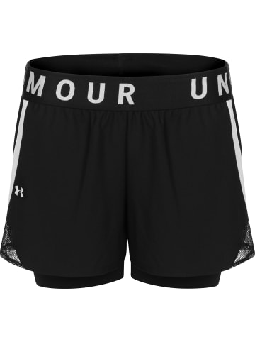 Under Armour Trainingsshorts Play Up 2-in-1 in schwarz