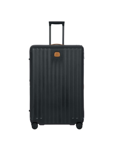 BRIC`s Capri - 4-Rollen-Trolley 81 cm (silver) in schwarz