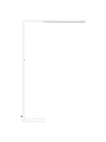 Beliani Stehleuchten MENSA in Weiß - (W) 121 x (H) 194 x (L) 30 cm