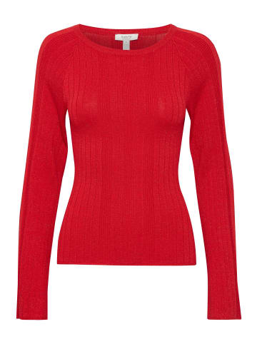 b. young BYMOBBE RAGLAN JUMPER - KNIT Slim fit in Haute Red Mix