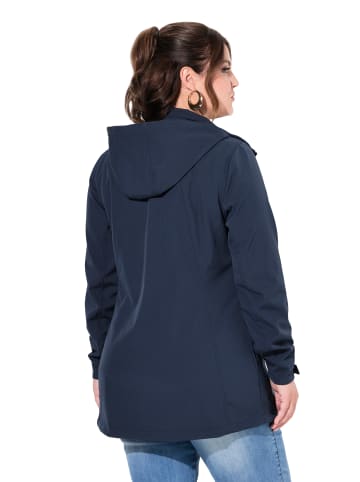 Ulla Popken Softshelljacke in marine