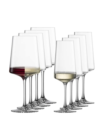 Zwiesel Glas 8er Set Wein- & Champagnergläserset ECHO in transparent
