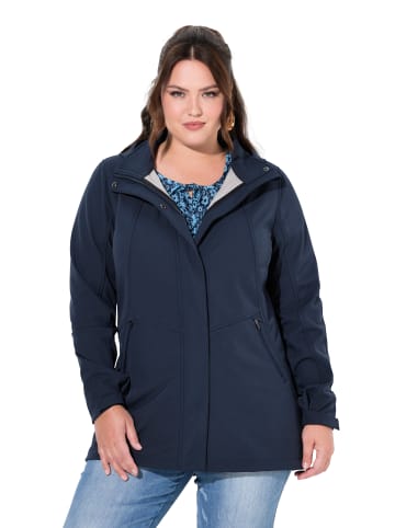 Ulla Popken Softshelljacke in marine