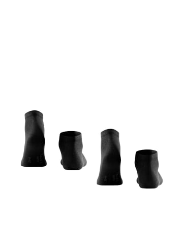 Falke Socken 2er Pack in Schwarz