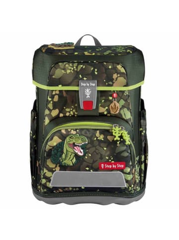 Step by Step Cloud - Schulranzen Set 5tlg. (Police Truck Charly) in Dino Torex