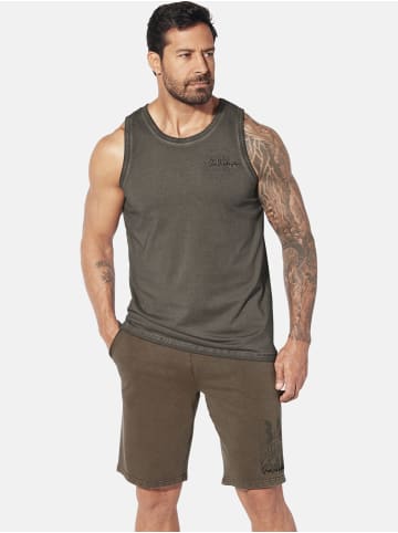 Jan Vanderstorm Doppelpack Tanktop MIKJAN in blau grau