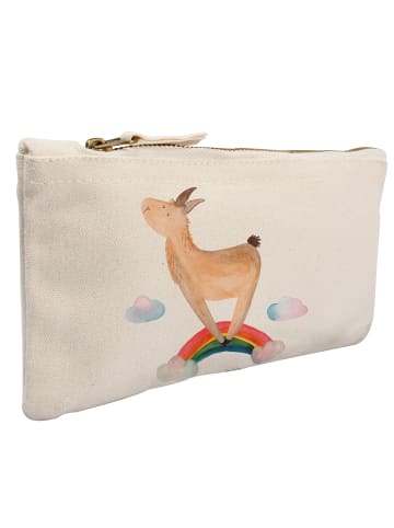 Mr. & Mrs. Panda Etui Lama Regenbogen ohne Spruch in Weiß